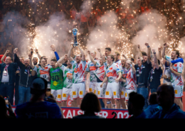 HBL Final4 RF4 Köln DKB Fan-Moment Kauri Spirit
